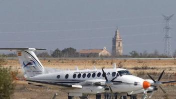 Aterriza el primer avión en el polémico aeropuerto de Castellón