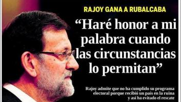 Debate sobre el estado de la nación: ningún periódico cree que ganó Rubalcaba
