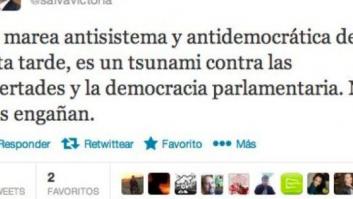 El Gobierno de Madrid califica la 'Marea Ciudadana' de "antidemocrática" y "antisistema"