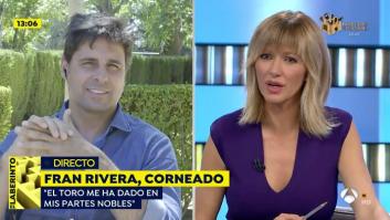 Fran Rivera, en 'Espejo Público' (Antena 3): "Si el toro tiene las puntas me saca los testículos"