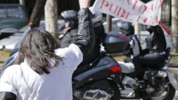 Cientos de motoristas hacen rugir los motores en defensa de la Sanidad en Madrid