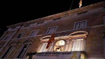 Investigan la retirada de la bandera española del Palau de la Generalitat catalana