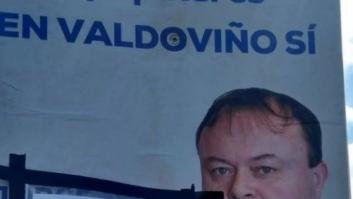 Boicotean el cartel de un candidato del PP de Galicia de la manera más cruel posible