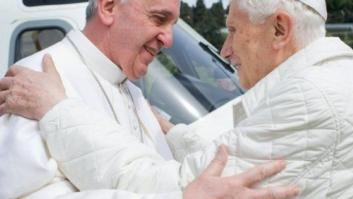 El papa Francisco y el papa emérito Benedicto XVI se reúnen en Castel Gandolfo por primera vez (FOTOS)