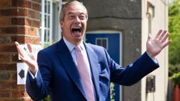 Nigel Farage: "Es curioso que ahora que me voy yo, llegue Puigdemont"