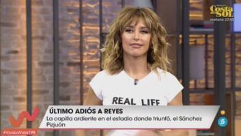 Emma García pide perdón a la audiencia por lo que ocurrió este sábado en 'Viva la vida'