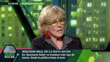 Mercedes Milá muestra en 'laSexta Noche' su apoyo a esta candidata