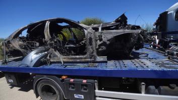 El coche de José Antonio Reyes sufrió un reventón a 237 kilómetros por hora