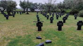 La Guardia Civil investiga la profanación del único cementerio militar alemán en España