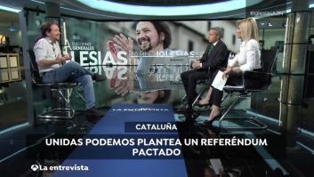 Rifirrafe entre Pablo Iglesias, Vicente Vallés y Sandra Golpe en Antena 3: "Aquí se contrasta..."