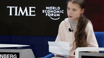 Thunberg denuncia la inacción climática en Davos antes de la llegada de Trump