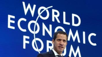 Guaidó pide "ayuda internacional" en Davos e Iglesias le relega a dirigente de la oposición venezolana