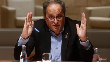 Torra exige a Sánchez que resuelva "de forma urgente" los déficits estructurales de Cataluña agravados por 'Gloria'