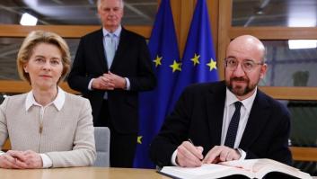Los líderes de la UE firman el acuerdo del 'Brexit' a falta de su ratificación por la Eurocámara
