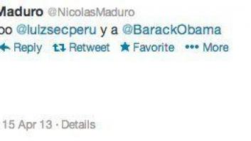 Elecciones Venezuela 2013: Piratean la cuenta de Nicolás Maduro en Twitter (TUITS)