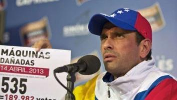 Capriles desconvoca las protestas contra Maduro tras la muerte de siete personas