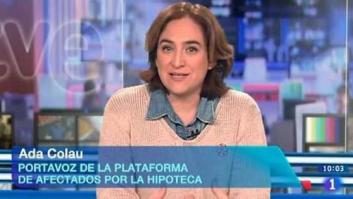 Ada Colau denuncia censura en TVE al cancelarse su participación en un programa de La 2