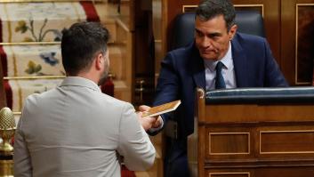 Una reunión de urgencia entre Sánchez y Rufián en Moncloa desbloquea la crisis PSOE-ERC