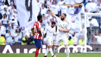 El Real Madrid gana el derbi al Atlético con un gol de Benzema (1-0)