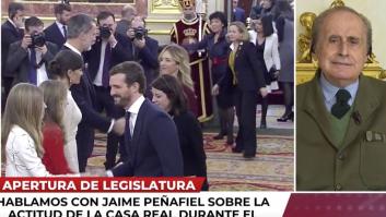 Peñafiel critica el gesto de Álvarez de Toledo a Felipe VI: "Nunca me ha parecido bien"