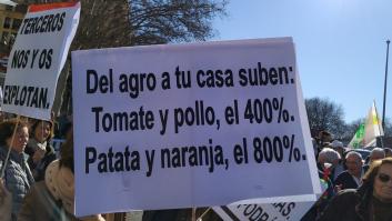 "Solo pido que trabajar no me cueste dinero": agricultores y ganaderos se manifiestan en Madrid por unos precios justos