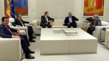 Los sindicatos piden a Rajoy en La Moncloa que reforme la Constitución