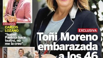 Toñi Moreno, embarazada a los 46 años