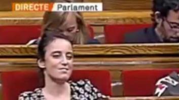 La explicación de Andrea Levy a su actitud en el Parlament: "Estaba muy resfriada"