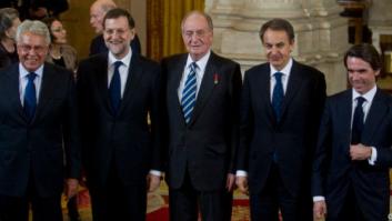Rajoy recibió a Felipe González en Moncloa el día de la entrevista de Aznar