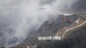 Los ertzainas que han participado en el rescate en el vertedero de Zaldibar han estado expuestos a amianto