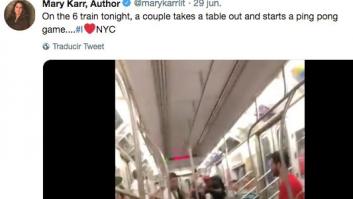 El vídeo de lo que sucedió en el metro de Nueva York que ya tiene más de 60.000 'me gusta'