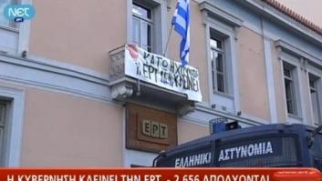 El Gobierno griego cierra la televisión y la radio públicas