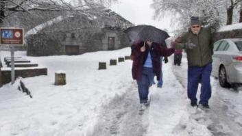 28 provincias están en alerta por frío, nevadas, lluvias, fuertes rachas de viento y olas