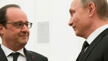 Hollande y Putin acuerdan intensificar sus ataques contra el Estado Islámico en Siria