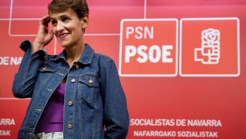 El PSOE logra un acuerdo con Geroa Bai, Podemos e Izquierda Unida para gobernar Navarra