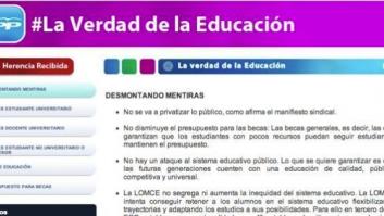 "La verdad de la educación": Así vende el PP la reforma educativa impulsada por Wert