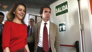Aznar se calla en un día de máxima tensión para el PP