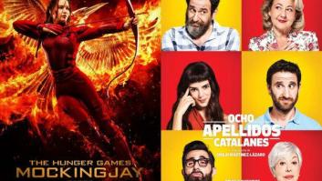 'Ocho apellidos catalanes' se impone a 'Sinsajo - Parte 2' y vuelve a ser la película más vista