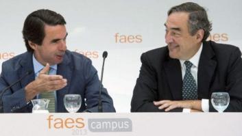 Aznar pide menos impuestos y una reforma fiscal contraria a la política de Rajoy