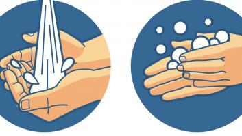 Los pasos que debes seguir para lavarte las manos correctamente
