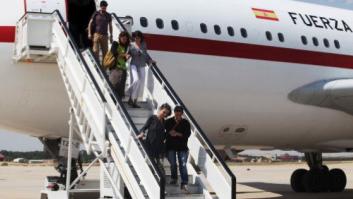 Las cooperantes españolas secuestradas regresan a casa (FOTOS)
