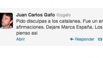 Destituido el 'número 2' de la Marca España tras escribir "Catalanes de mierda"