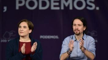 Iglesias y Colau emocionan en la Caja Mágica: "Este país no puede volver al pasado"