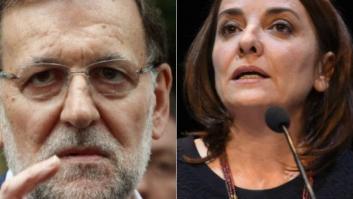 El enfado de Rajoy con Pepa Bueno: "Usted misma"