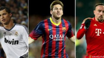 Messi, Ronaldo y Ribery, nominados a Mejor Jugador Europeo de la UEFA (VÍDEOS)