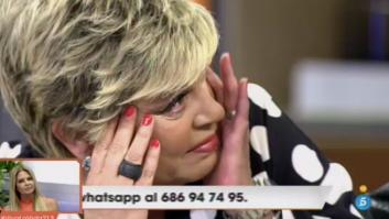 Terelu Campos abandona llorando el plató de 'Viva La Vida'