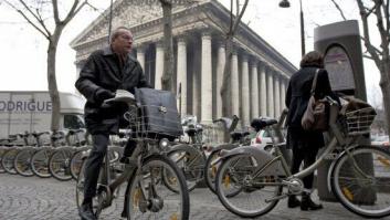 Las bicis en París toman el pulso de la campaña de las municipales