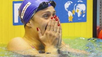 Mireia Belmonte logra un nuevo oro con récord del mundo en 400 libres