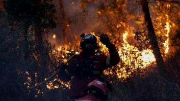 Detienen 'in fraganti' al autor de cinco incendios forestales en Barcelona