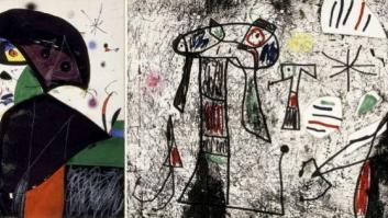 Aparece un Miró extraviado en una empresa de transportes de Palma